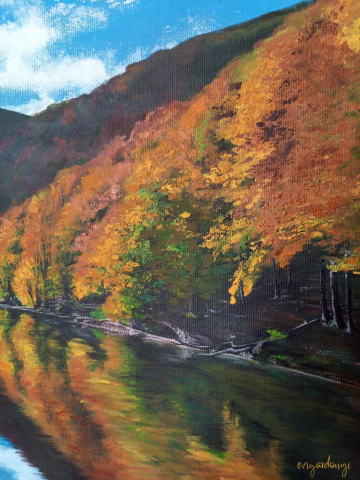 Mámorító (50x70 cm, akril vásznon)