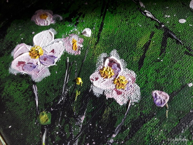 Please Don'go! részlet (50x40 cm, akril vásznon)